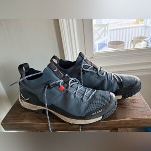 Salewa Puez 2 knit Java blue black hiking  Shoe Men’s Size 11